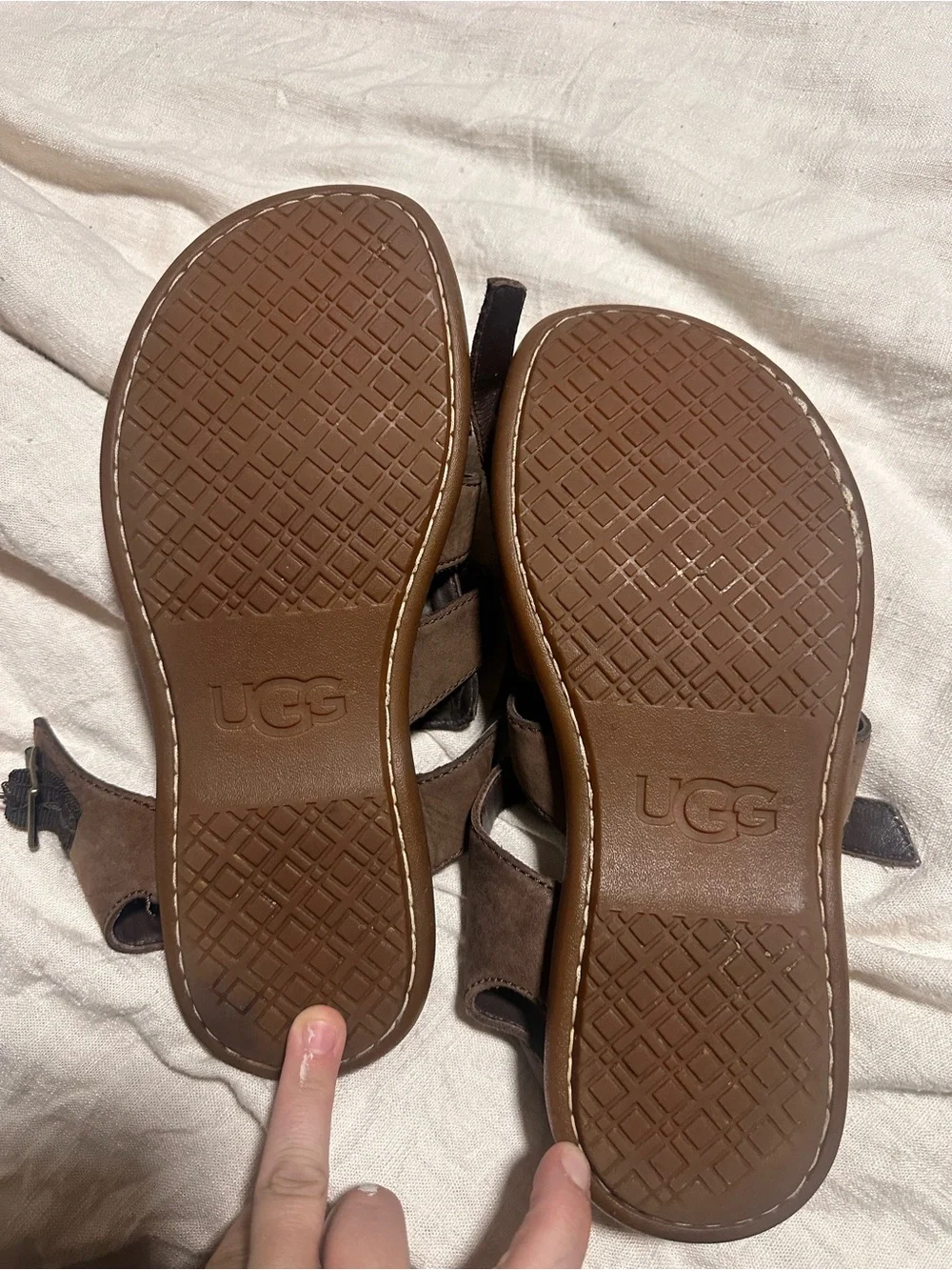 UGG worn but